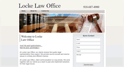 Desktop Screenshot of lockelawoffice.com